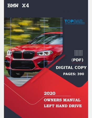 bmw x4 2020 owners manual